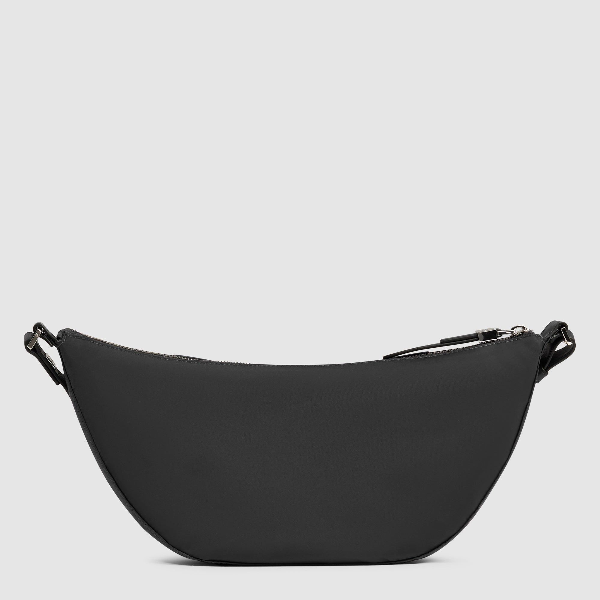 Piquadro Circle Bauchtasche Damen Schwarz RFID Recycling
