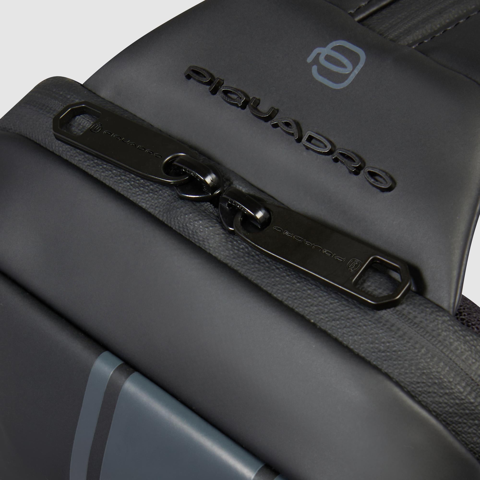 Piquadro x Ducati Sling-Rucksack Herren schwarz RFID