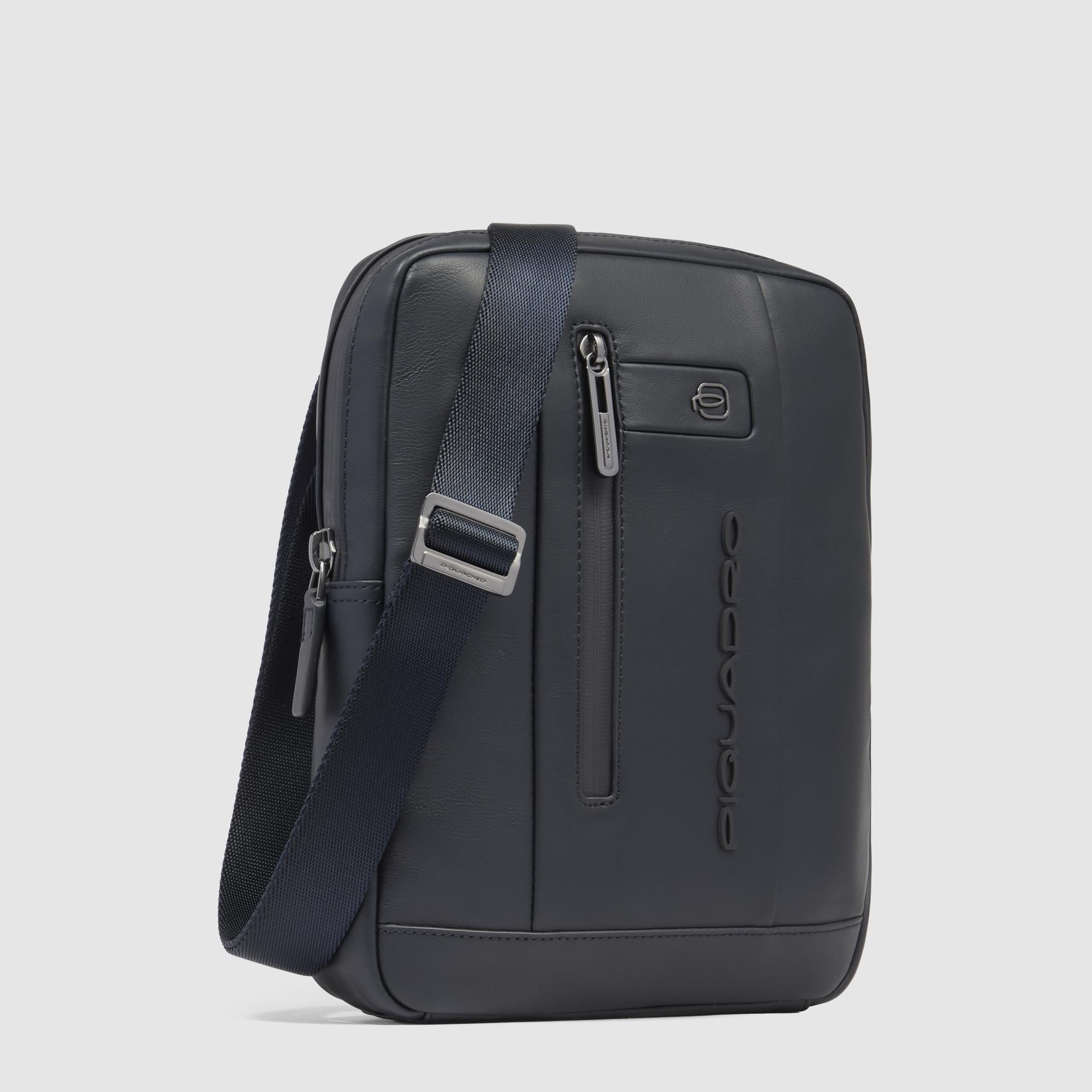 Piquadro Urban Borsello Herren iPad schwarz Leder