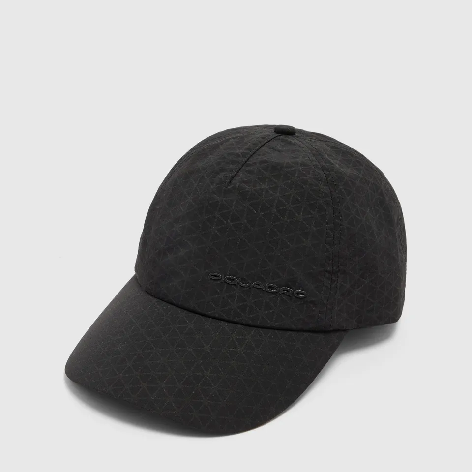 Piquadro Urban Baseballcap UV waterproof schwarz Stoff
