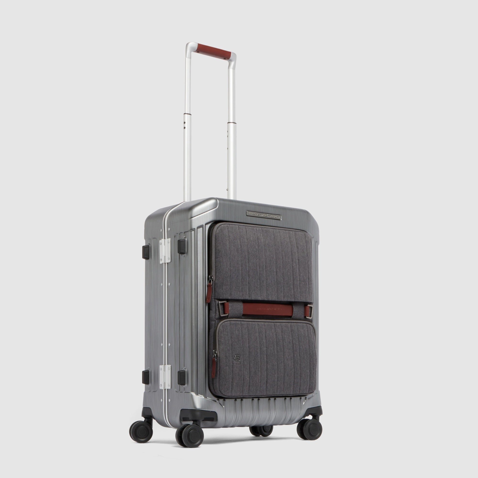 Piquadro PQ-Light Kabinen-Trolley Hartschale Laptopfach NCU