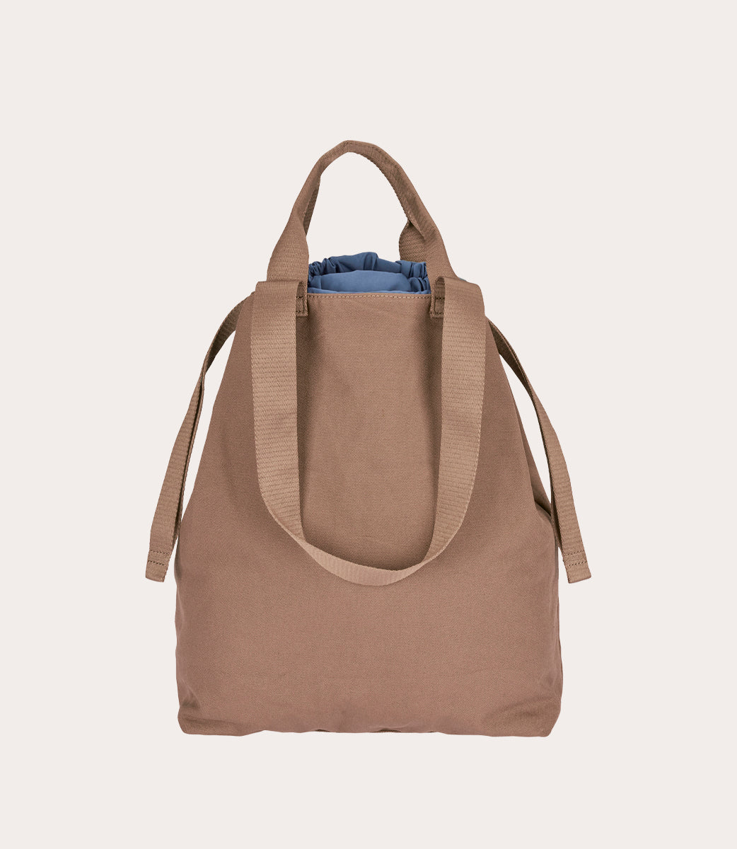 Tucano Carry Vertical Medium Shopper Grau Canvas 21,5 L