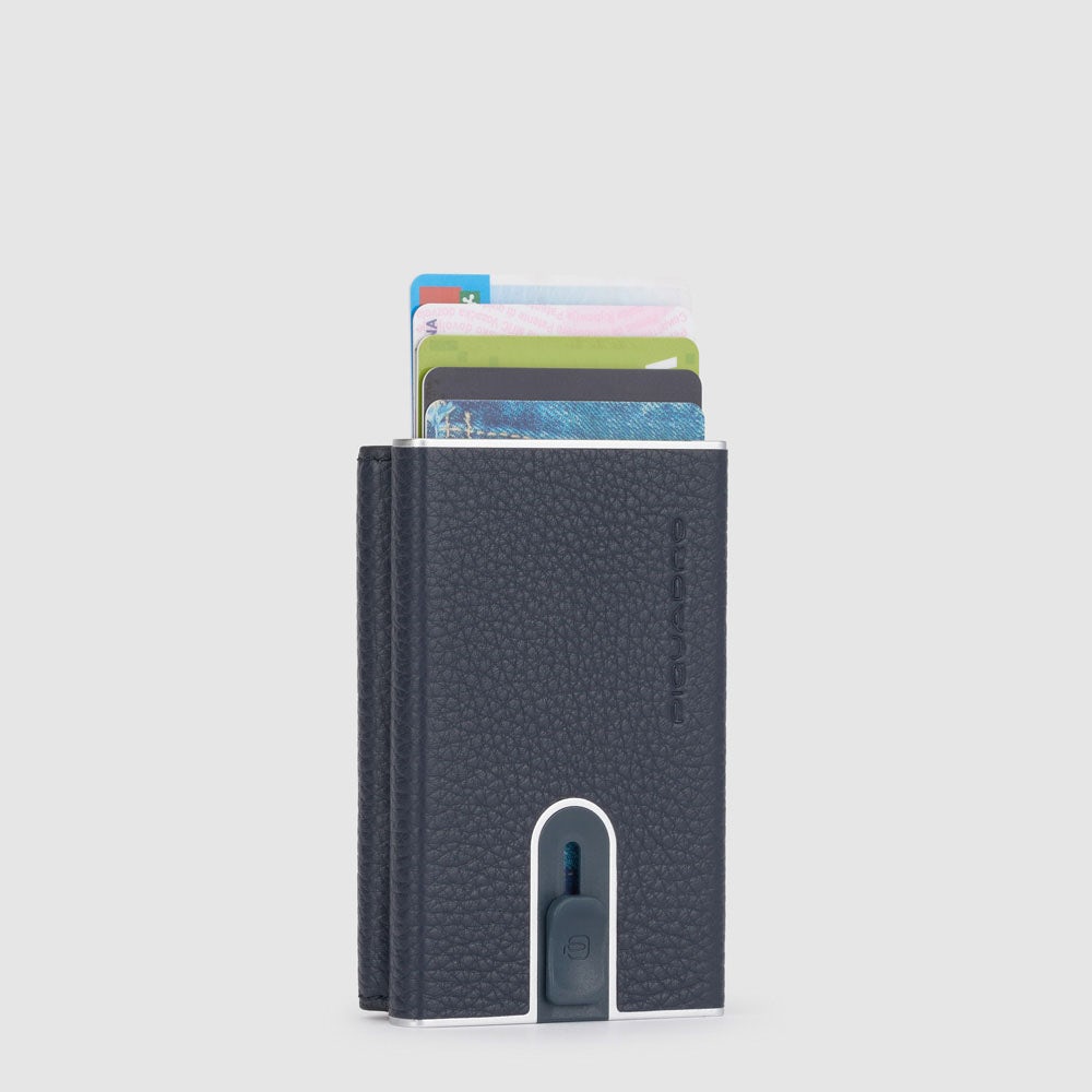 Piquadro Black Square Geldbörse Herren Automatik RFID