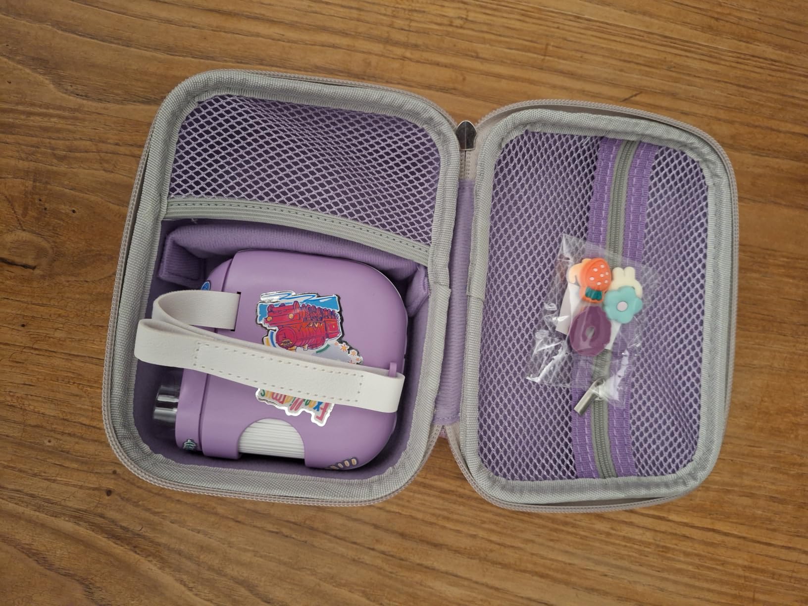 Arvok Travel Accessories Kamera Tasche Rosa für Kinderkamera