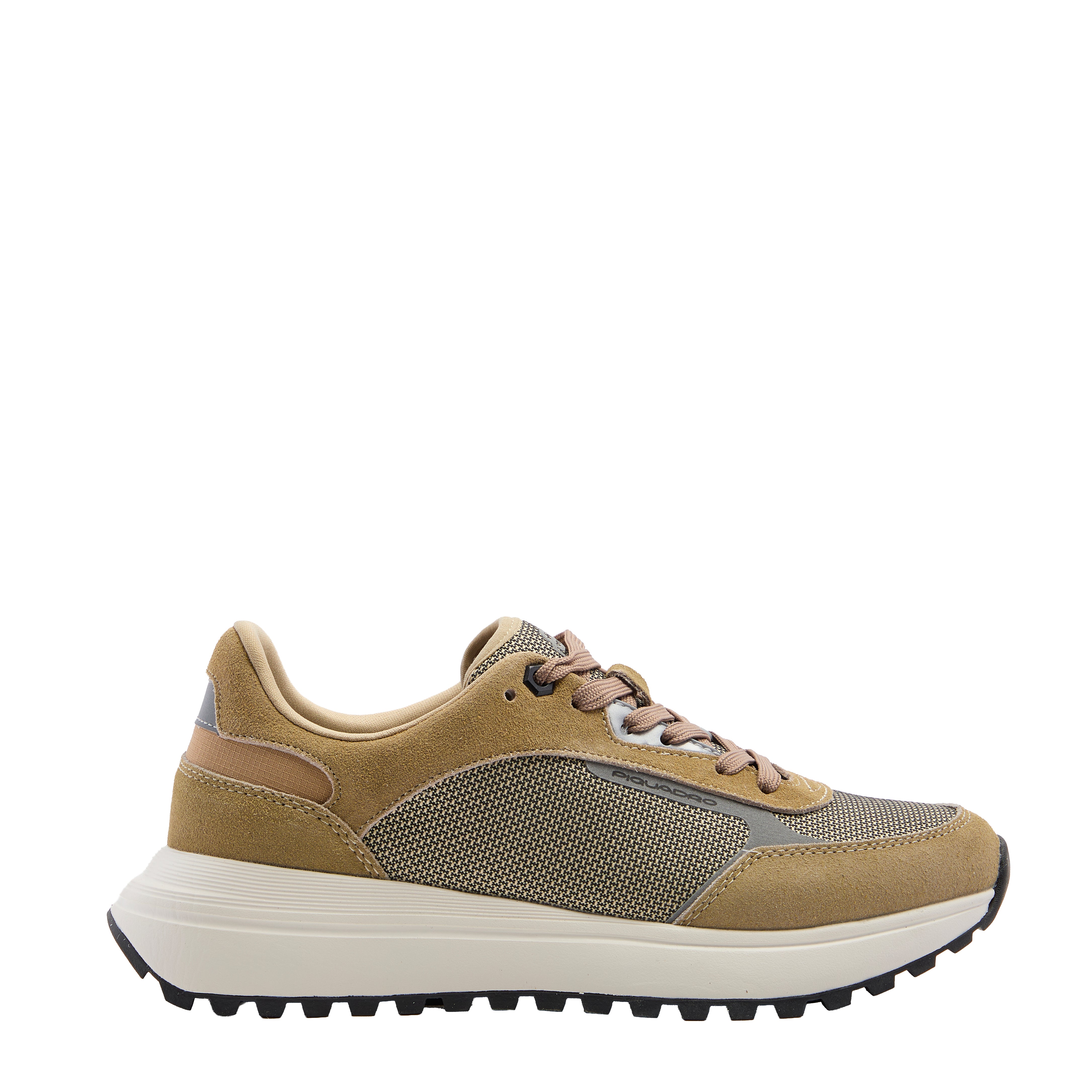 Piquadro Urban Sneakers Leder beige Gr. 42 Netz