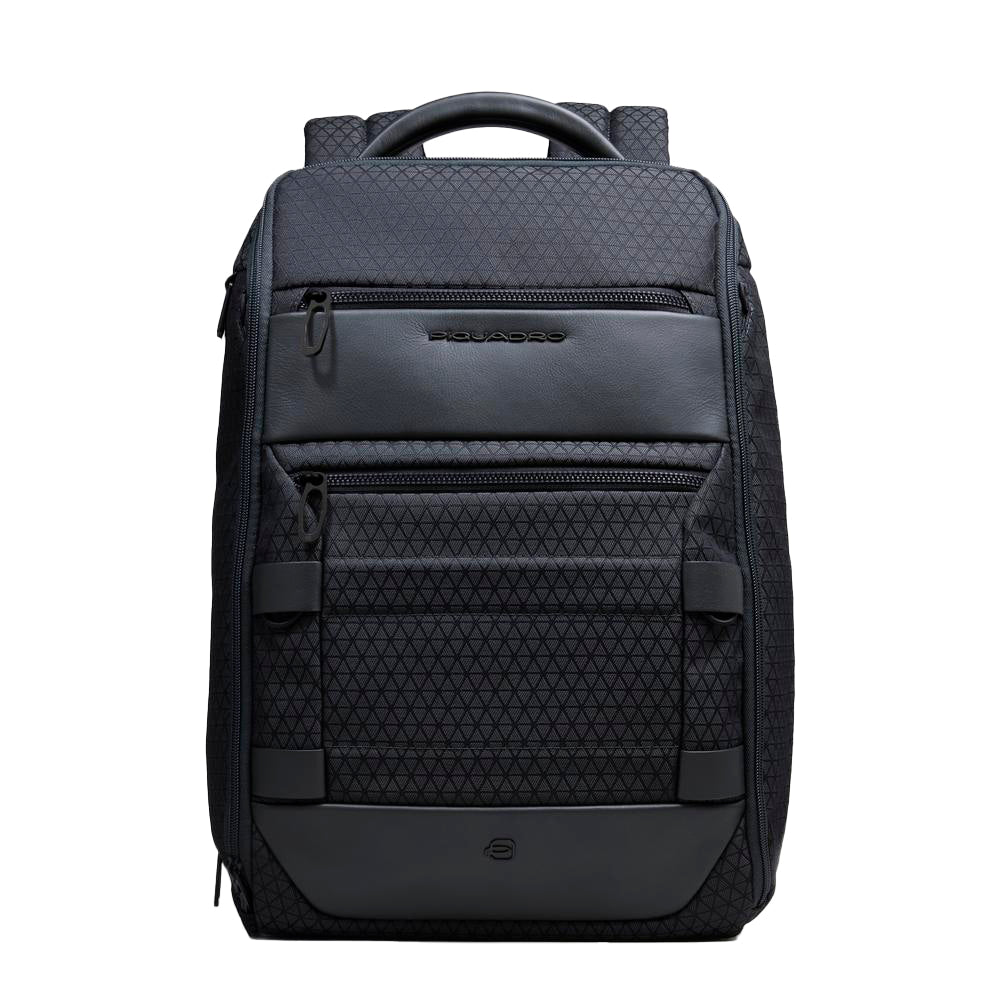 Piquadro Rover Rucksack 15,6 Zoll Laptop Modular Blau