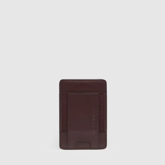 Piquadro Harper Kartenetui MagSafe Damen Leder Braun