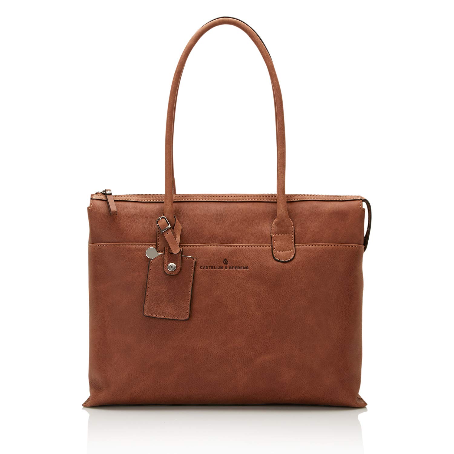 Castelijn & Beerens Firenze 729761 Laptoptasche 15,6" Cognac Leder RFID