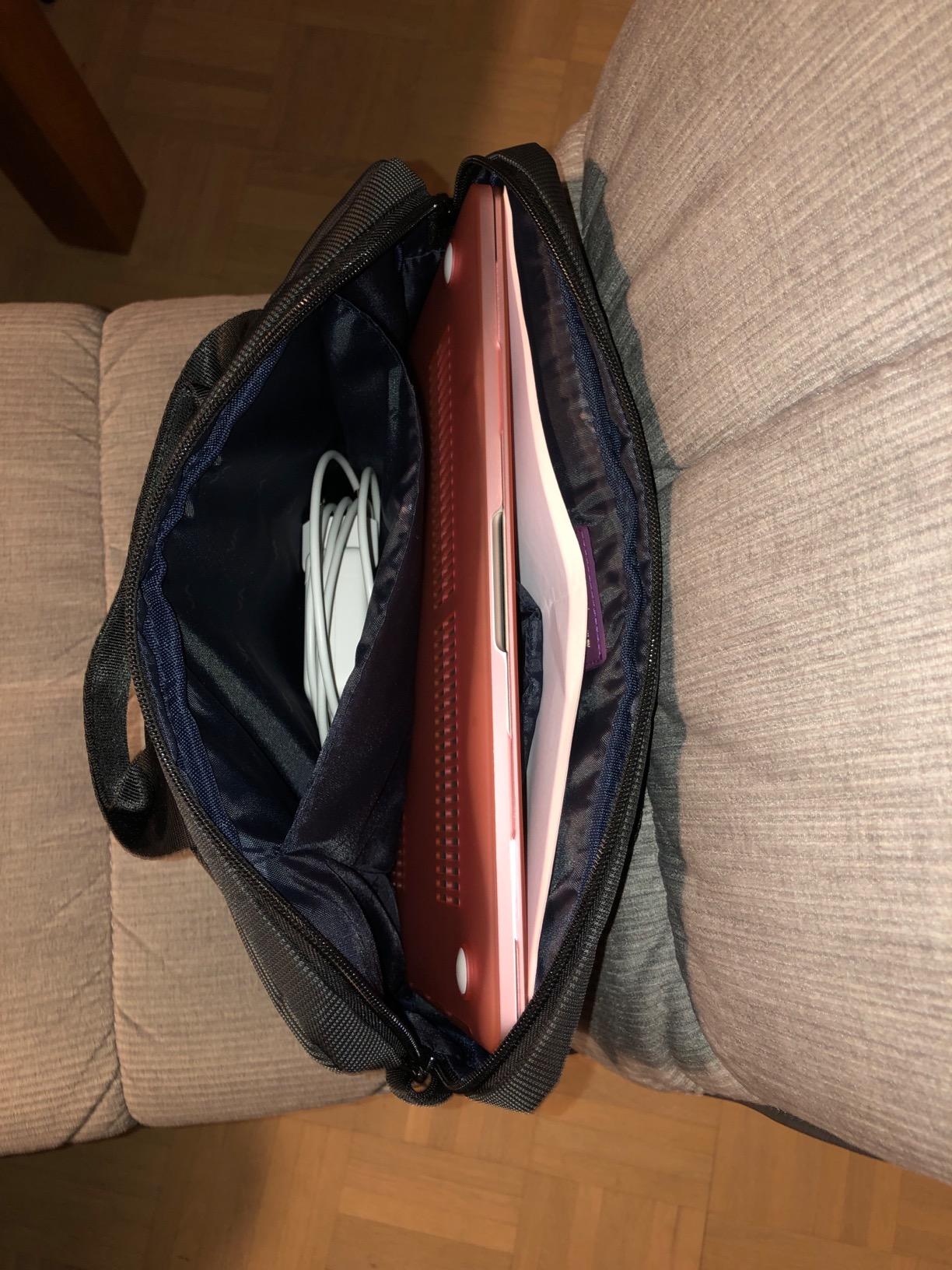 RIVACASE Central Notebooktasche 13,3 Zoll Laptoptasche Grau