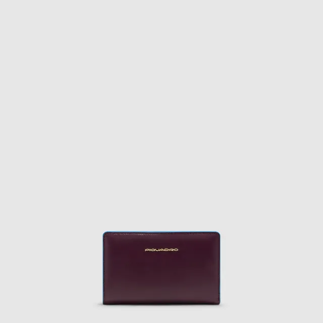 Piquadro Harper Damen Geldbörse Leder Rot mit RFID