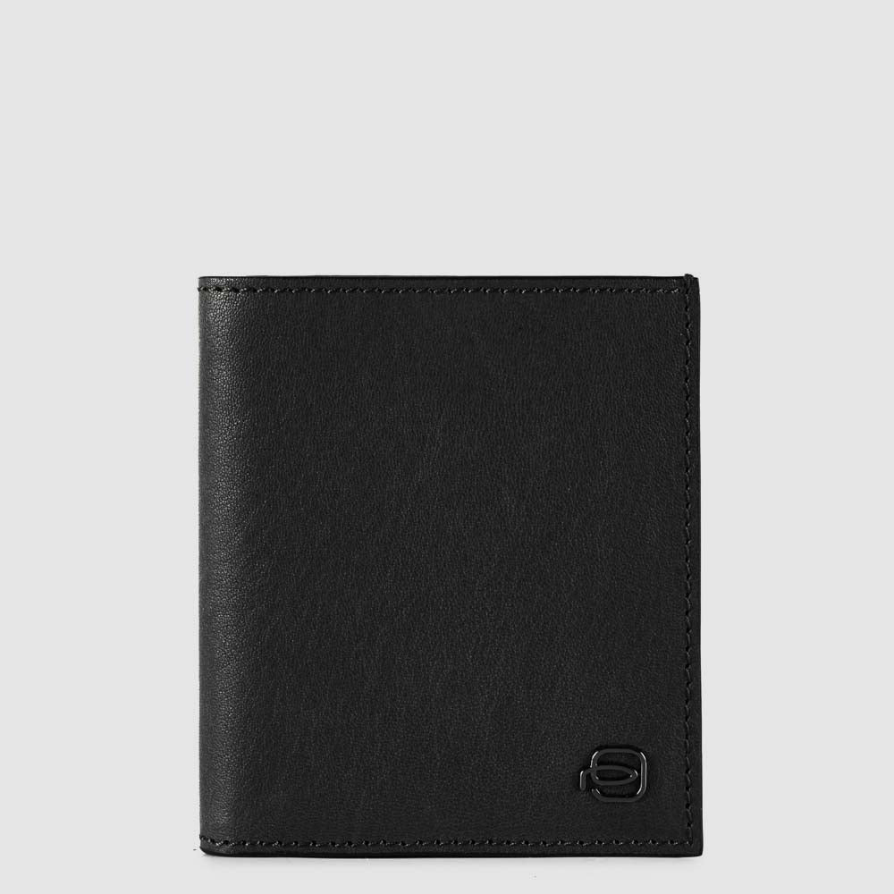Piquadro Blue Square Kreditkartenetui Herren Leder Schwarz RFID