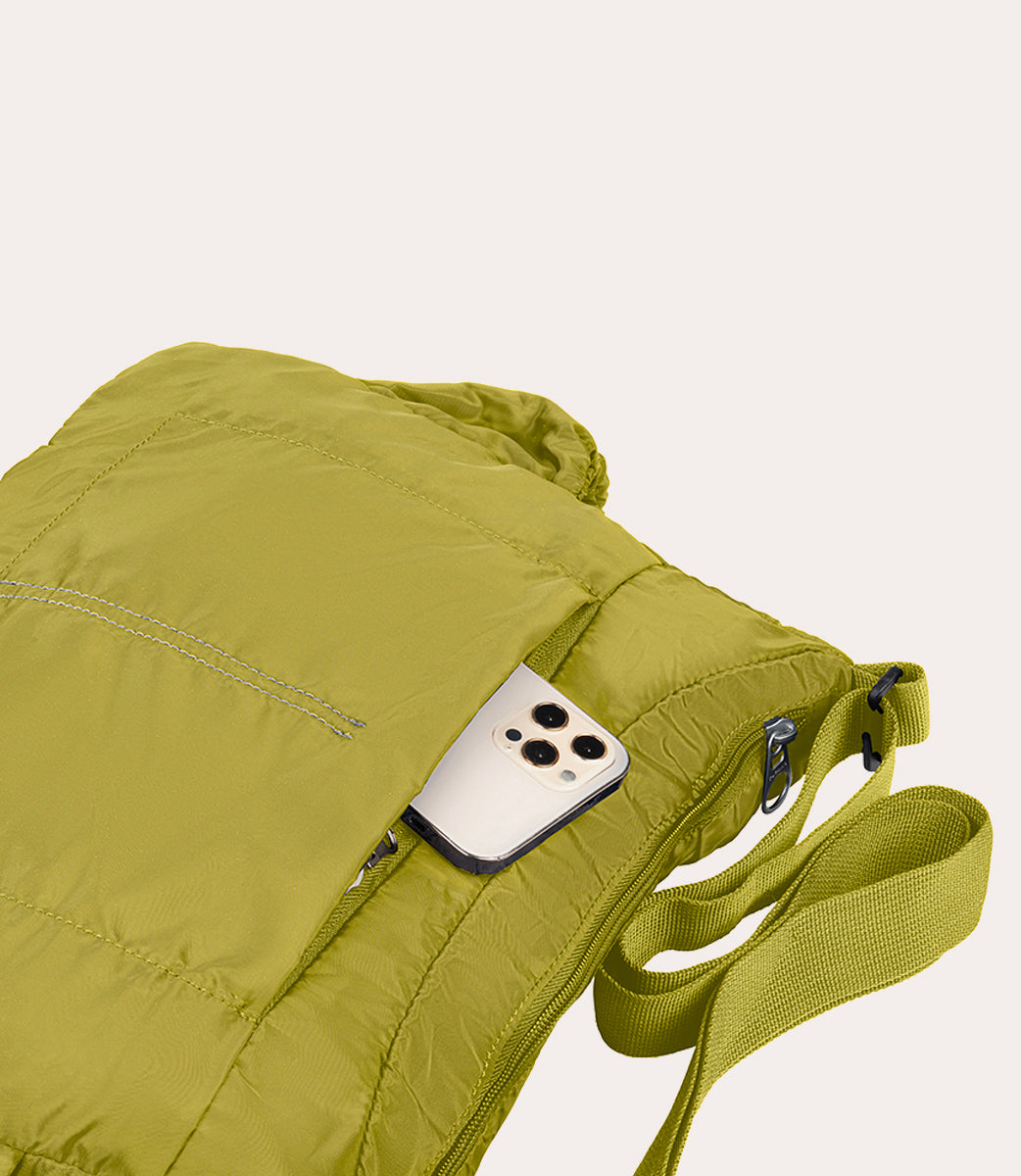 Tucano Compatto Eco Sling Umhängetasche Blau faltbar