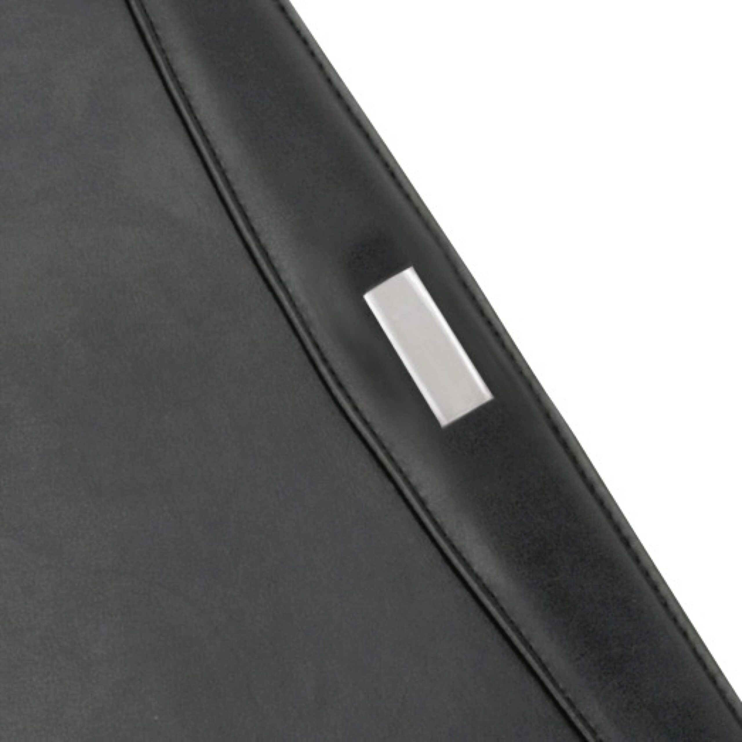 Alassio Mares Schreibmappe A4 Schwarz Taschenrechner