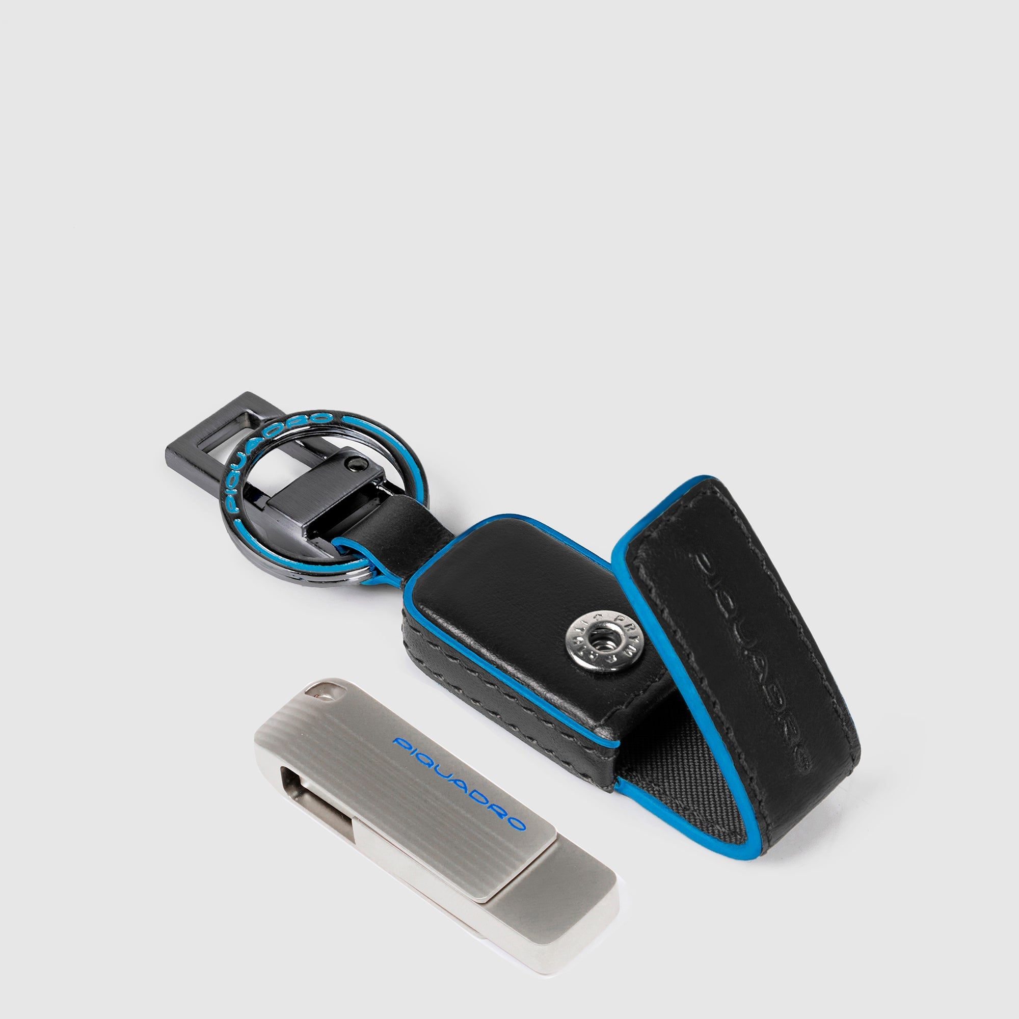 Piquadro BagMotic Schlüsselanhänger USB 256 GB schwarz