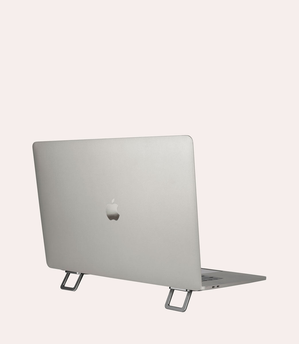 Tucano Mini Laptopständer Aluminium dunkelgrau 2er Set