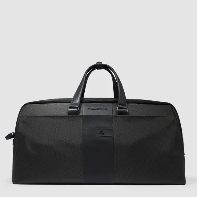 Piquadro Corner 2.0 Reisetasche schwarz recycelt Duffle