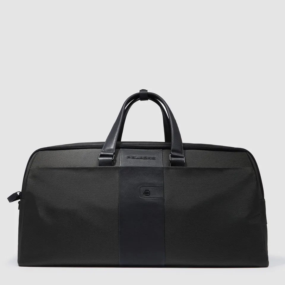 Piquadro Corner 2.0 Reisetasche schwarz recycelt Duffle