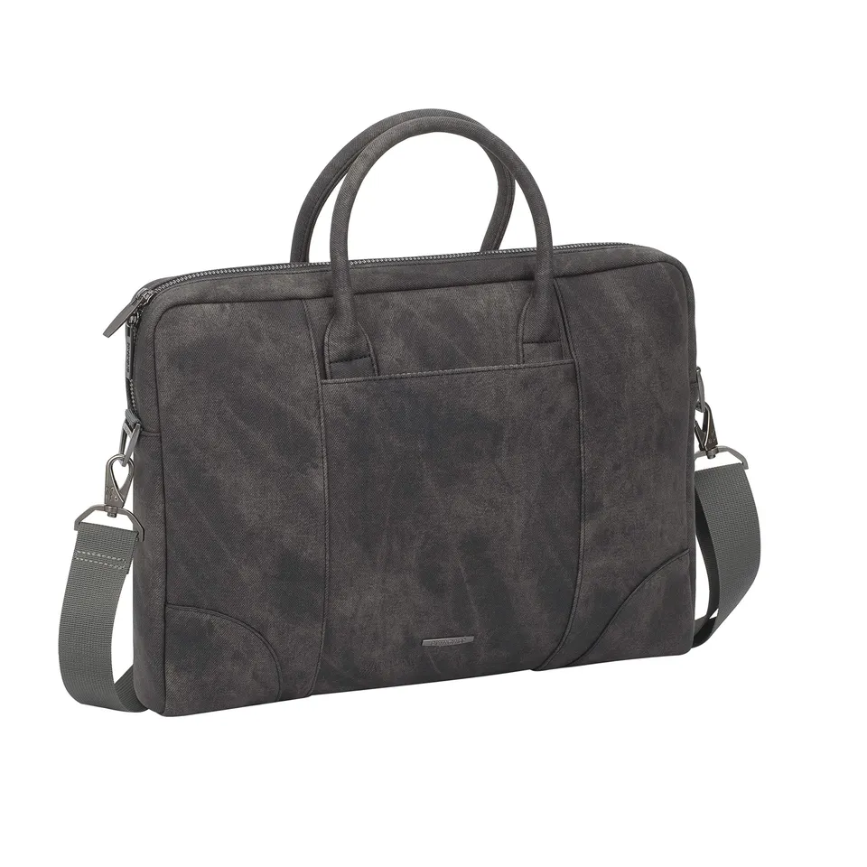 Rivacase Vagar 8922 Laptoptasche 14 Zoll Grau Kunstleder