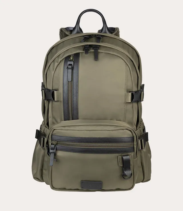 Tucano Desert Premium 15,6 Zoll Rucksack Grün Leder