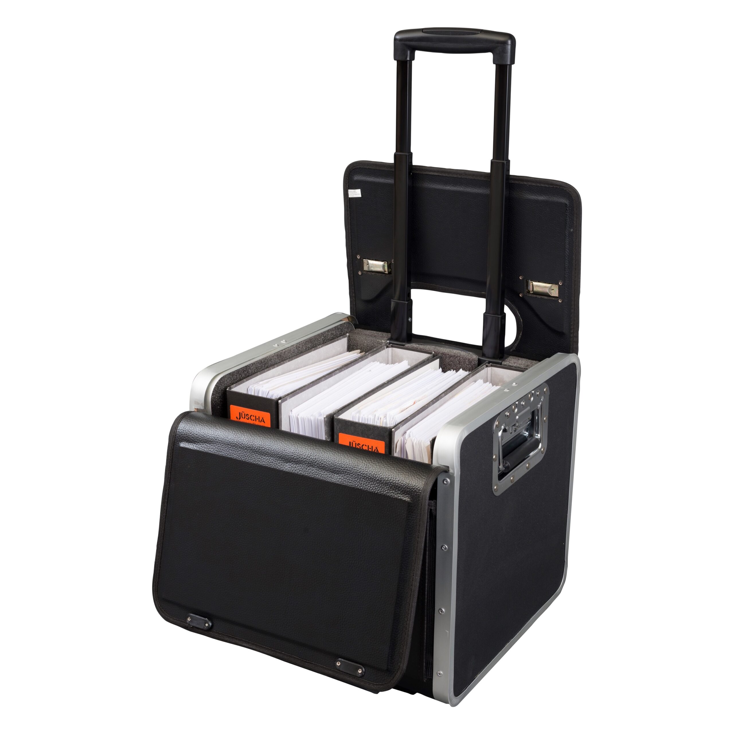 Lightpak Perugia Aktenkoffer Schwarz Trolley Zahlenschloss