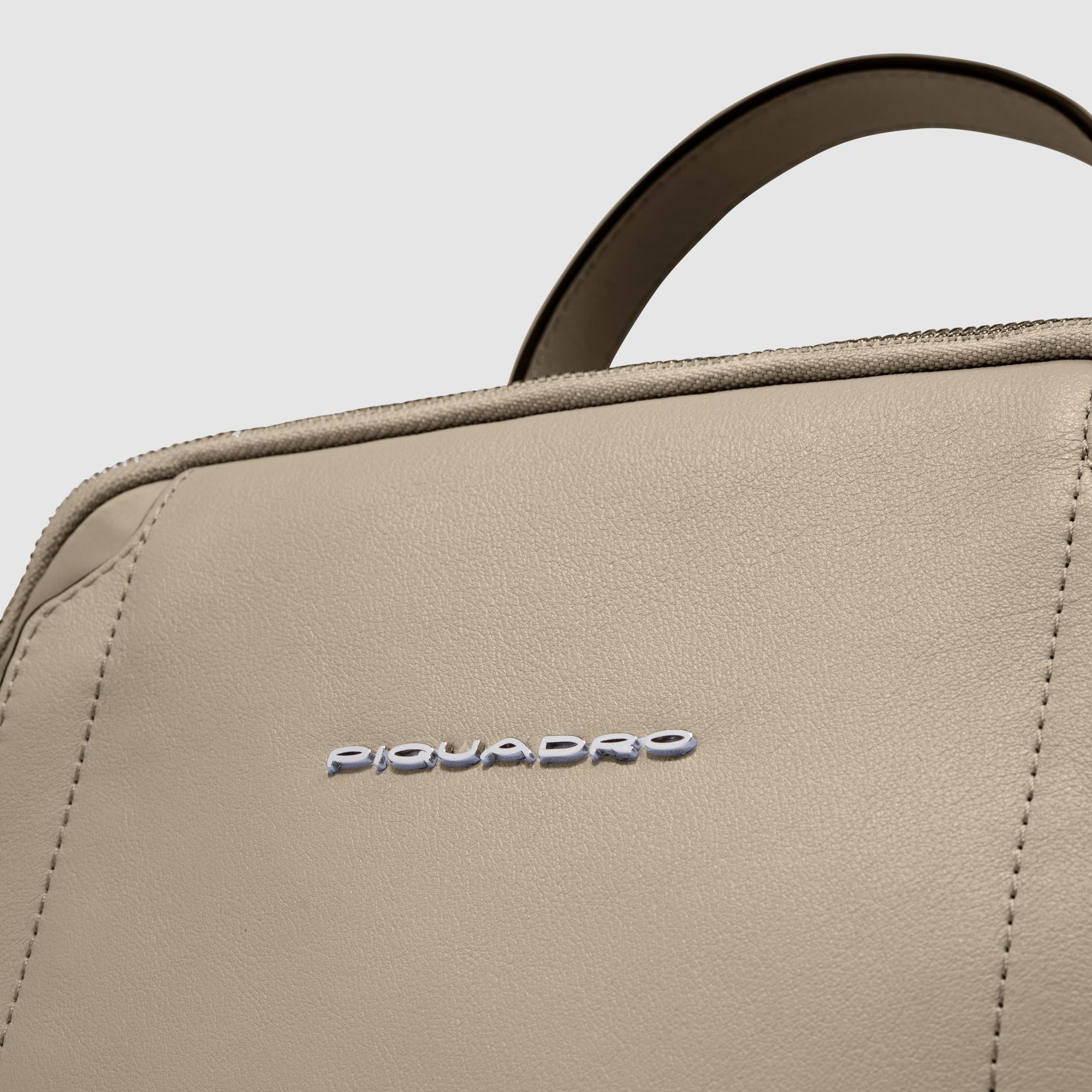 Piquadro Lyra Rucksack Damen schwarz iPad Recycling