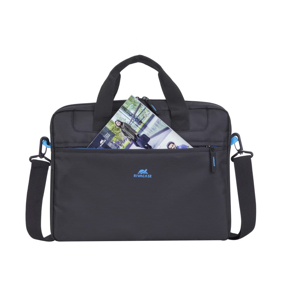 RIVACASE Tiergarten Laptoptasche 16 Zoll Schwarz