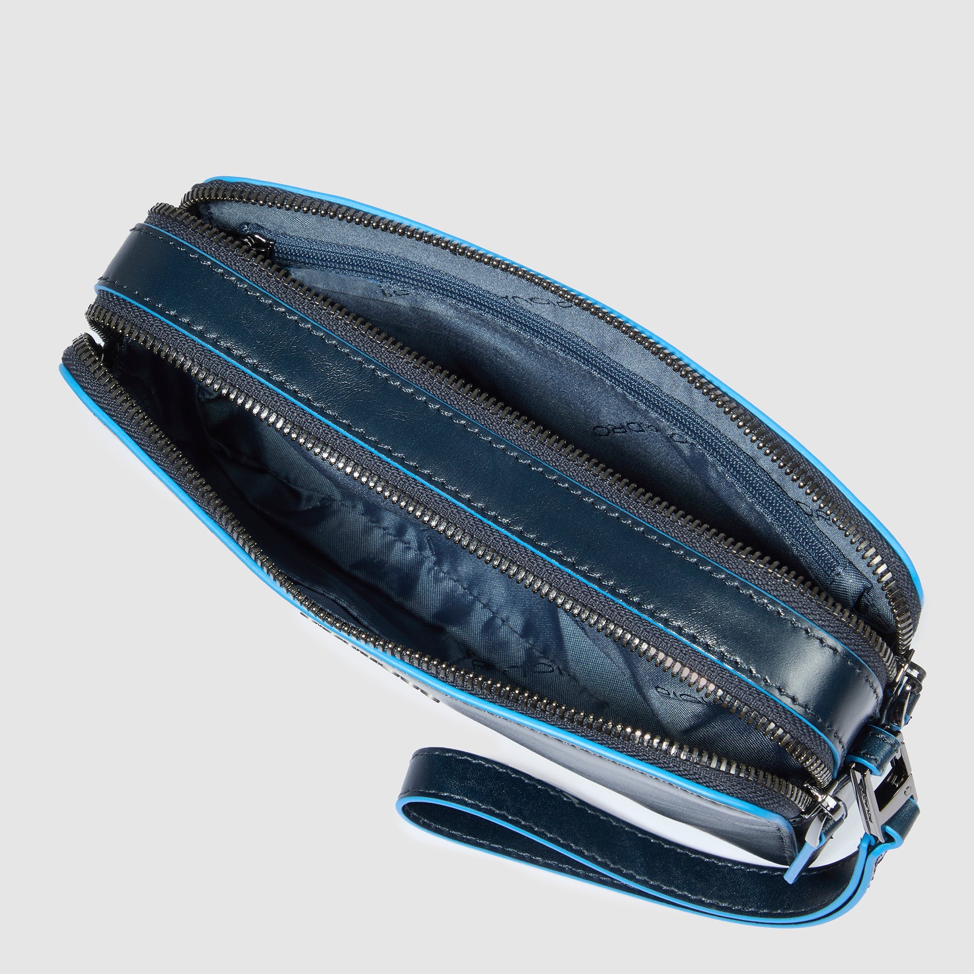 Piquadro Modus Pochette Herren-Clutch schwarz 2 Fächer