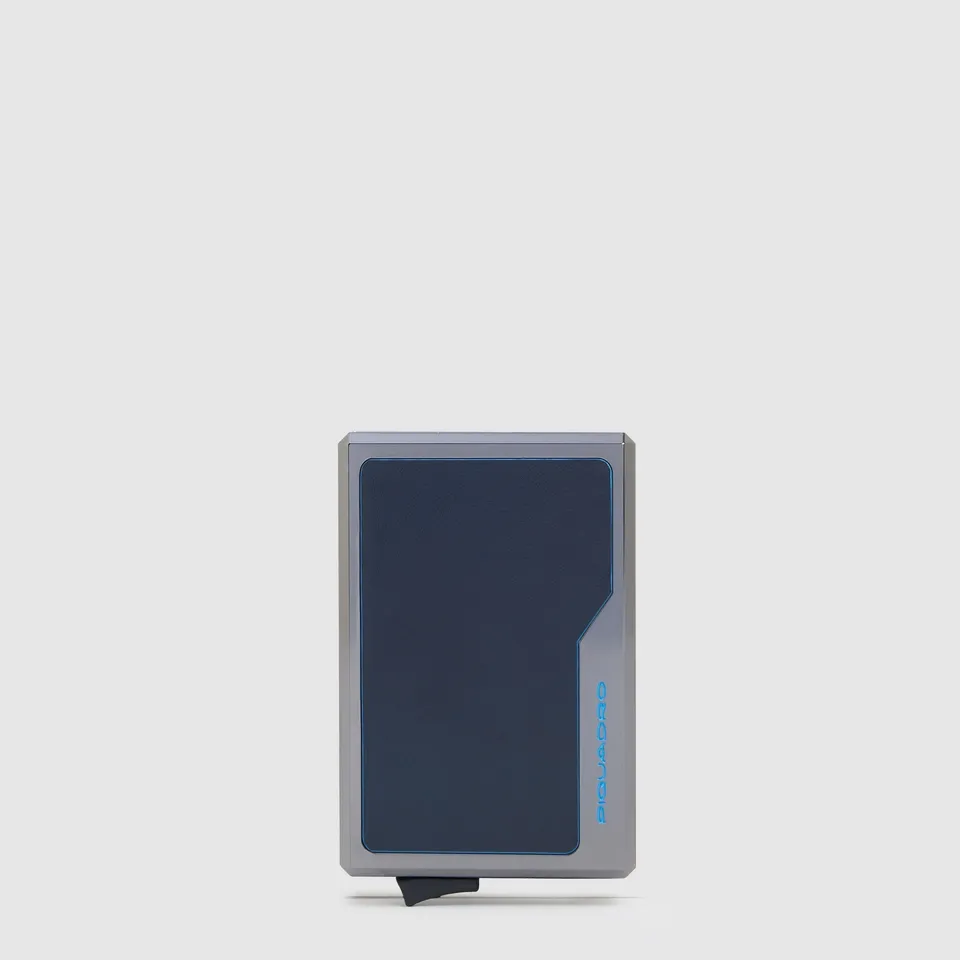 Piquadro BagMotic Kartenetui Herren Schwarz MagSafe RFID