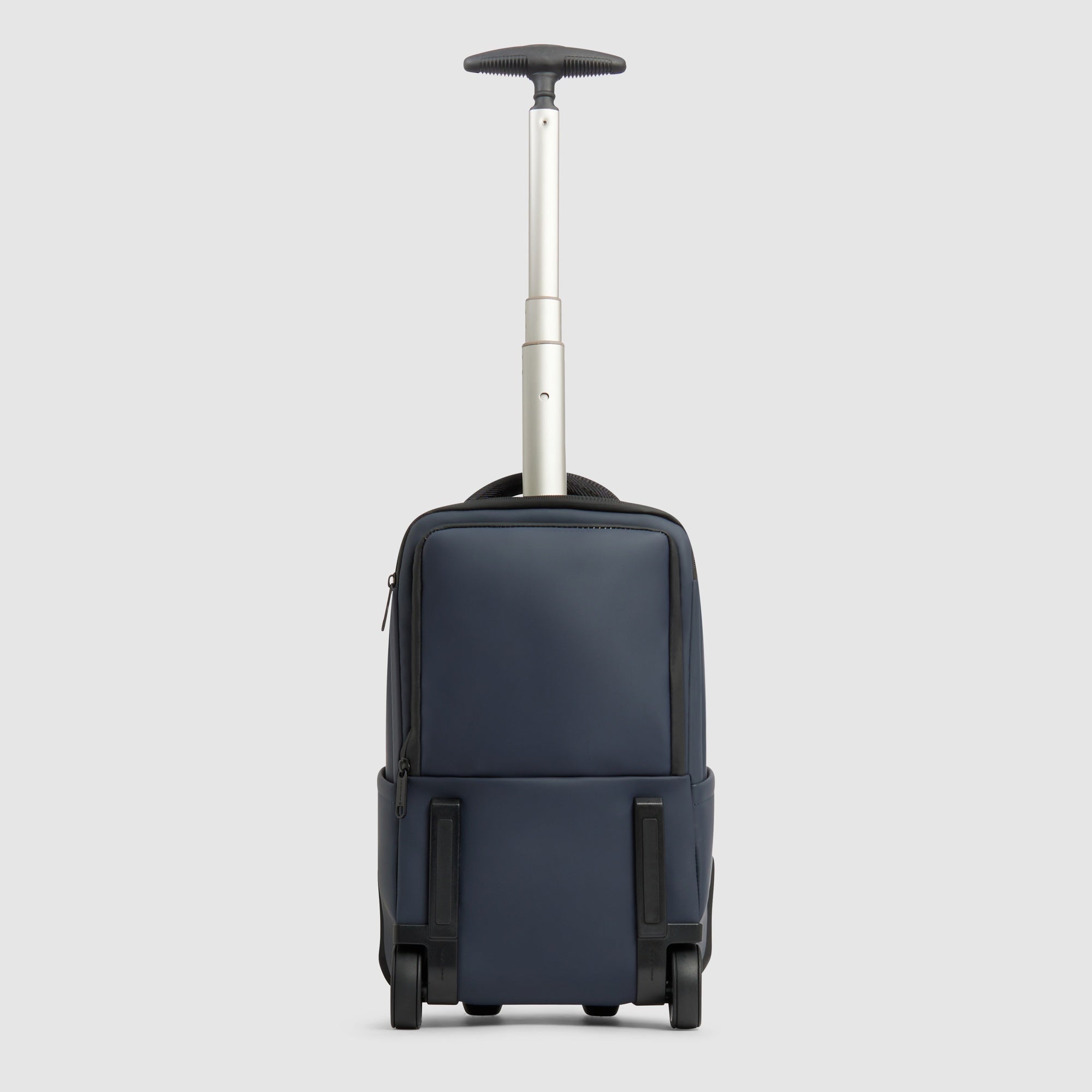 Piquadro PQ-Light Cabin Rucksack Trolley blau wasserabweisend