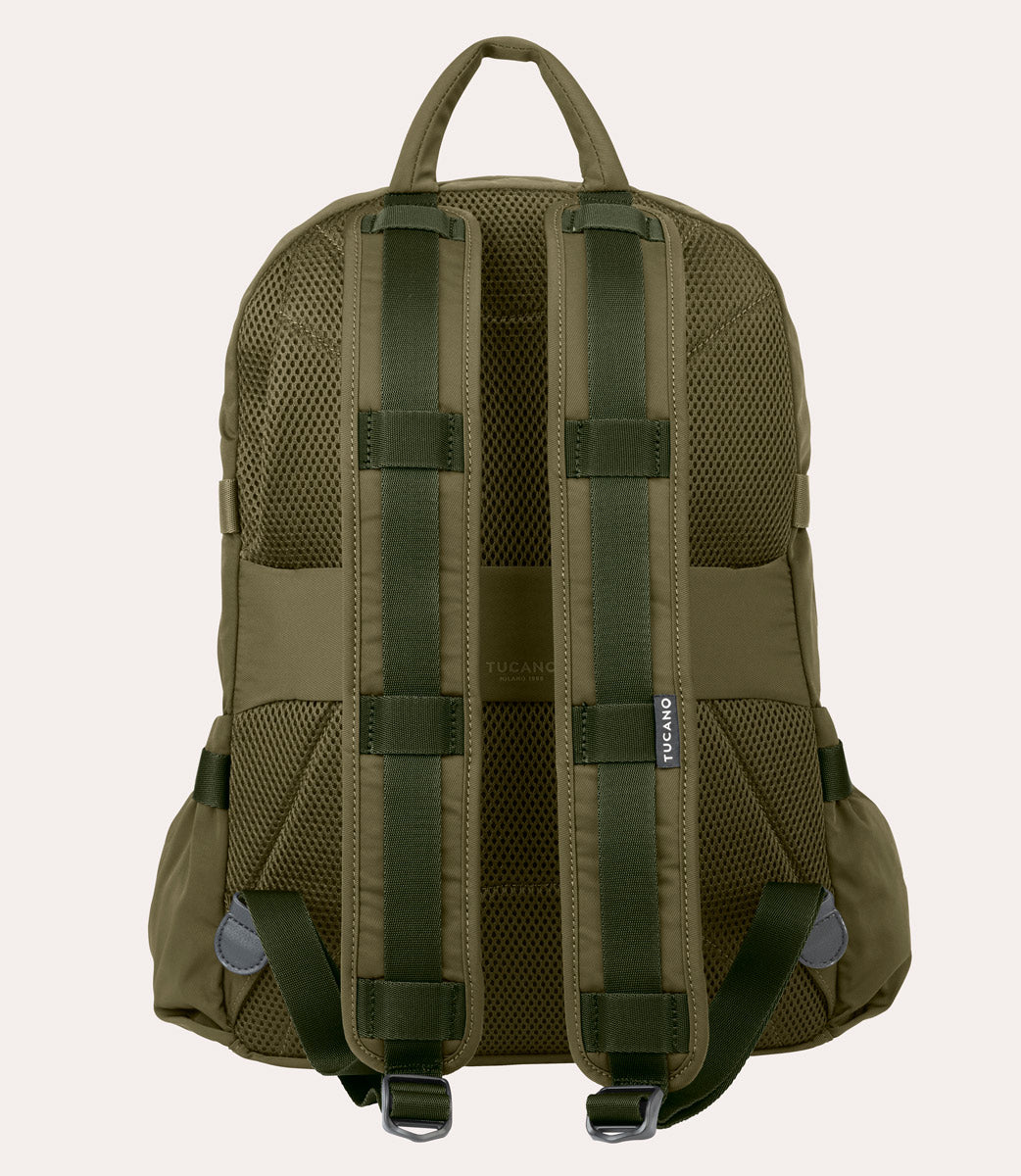 Tucano Desert 15" Rucksack Blau recycelt 15,6 Zoll