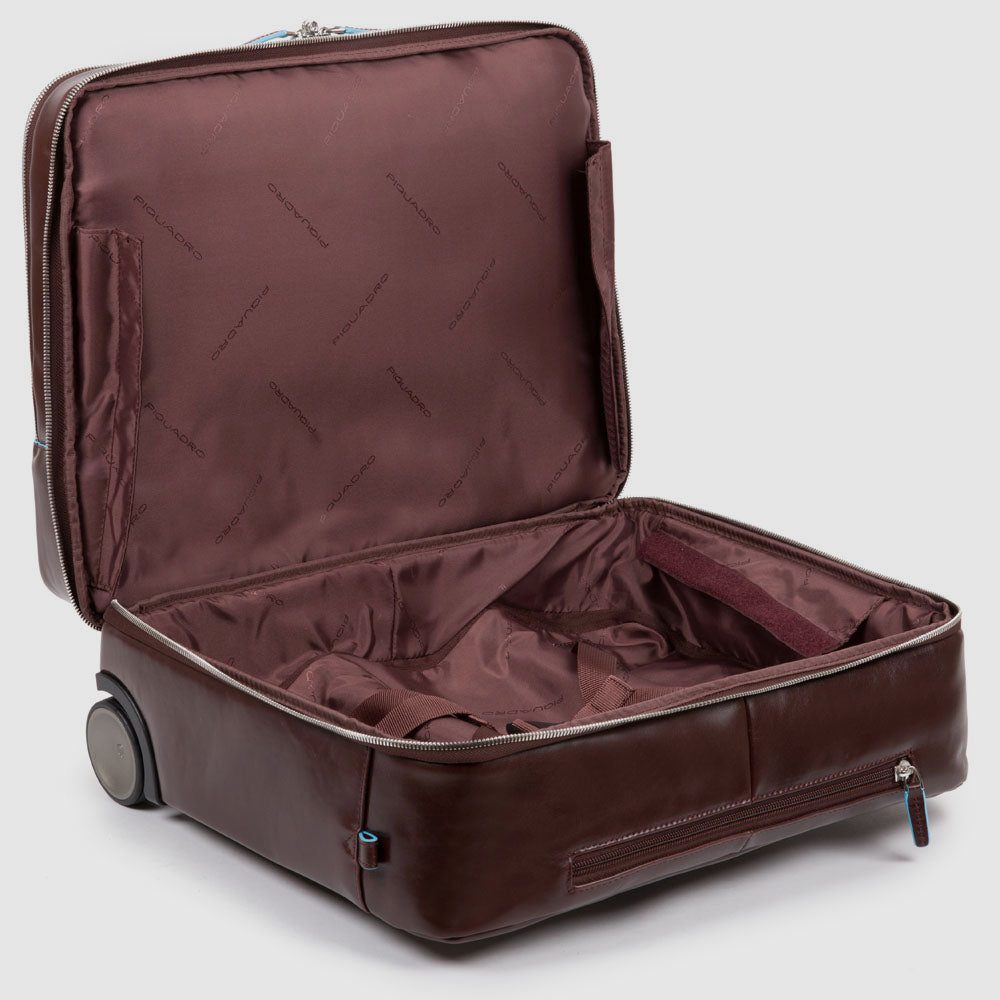 Piquadro PQLP Piloten-Trolley Leder 15,6 Zoll N