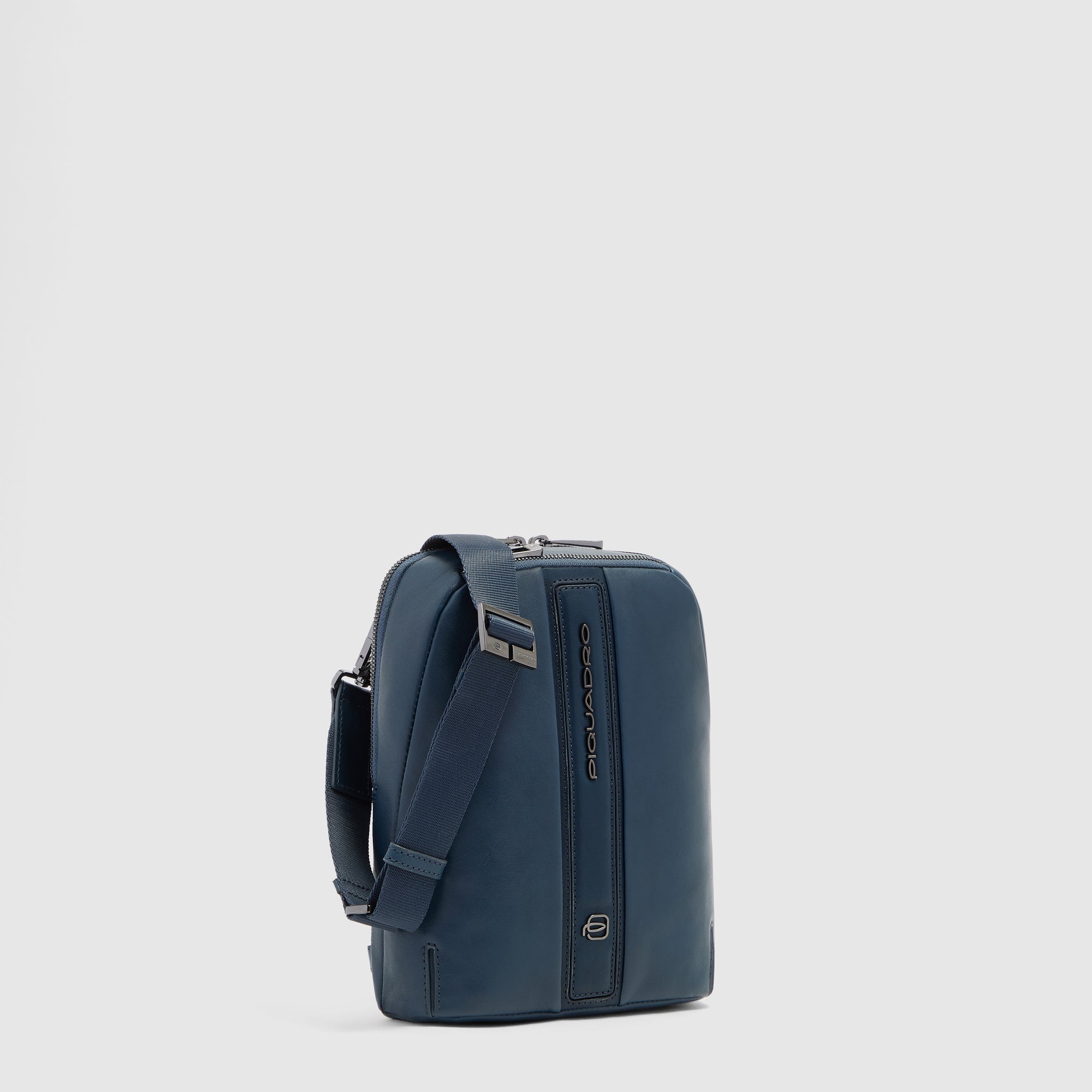 Piquadro Urban Borsello Umhängetasche Leder Schwarz iPad