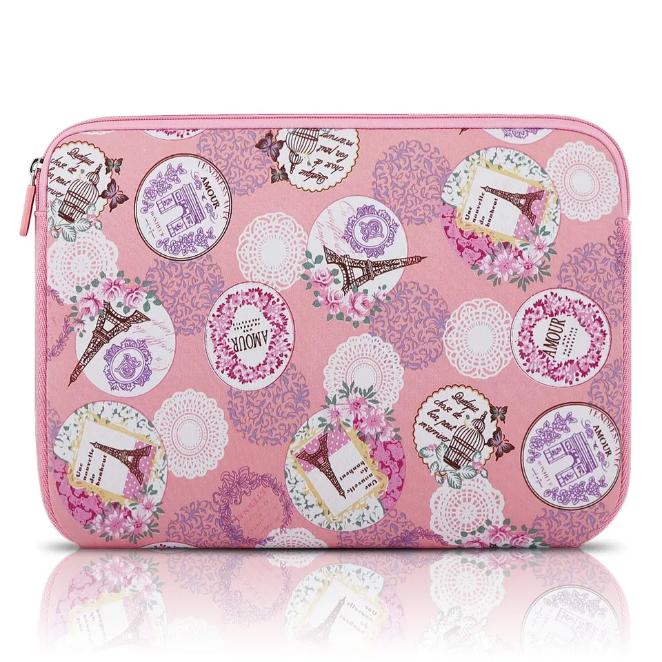 Arvok Basic Laptop Sleeve 13-14 Zoll Rosa Neopren