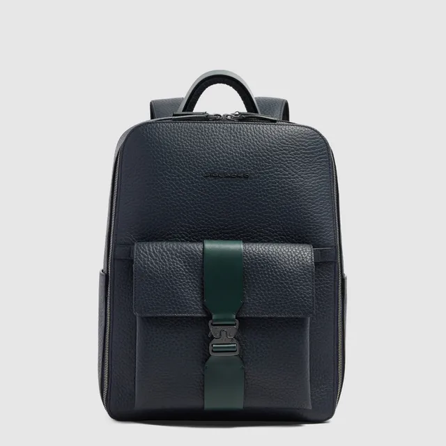 Piquadro Black Square Rucksack 15,6 Zoll Laptopfach