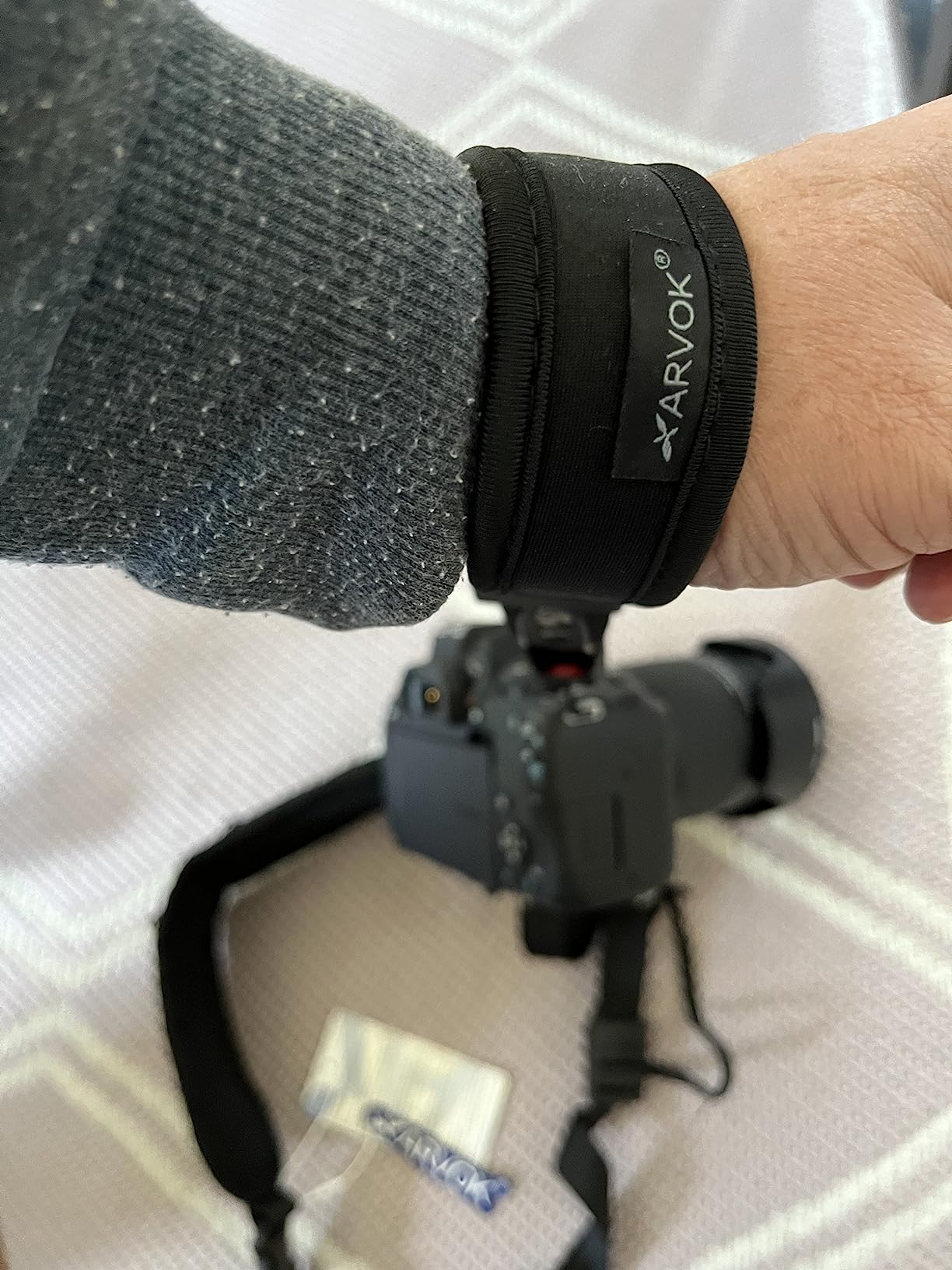 ARVOK Travel Accessories Kameragurt mit Handschlaufe Taschen