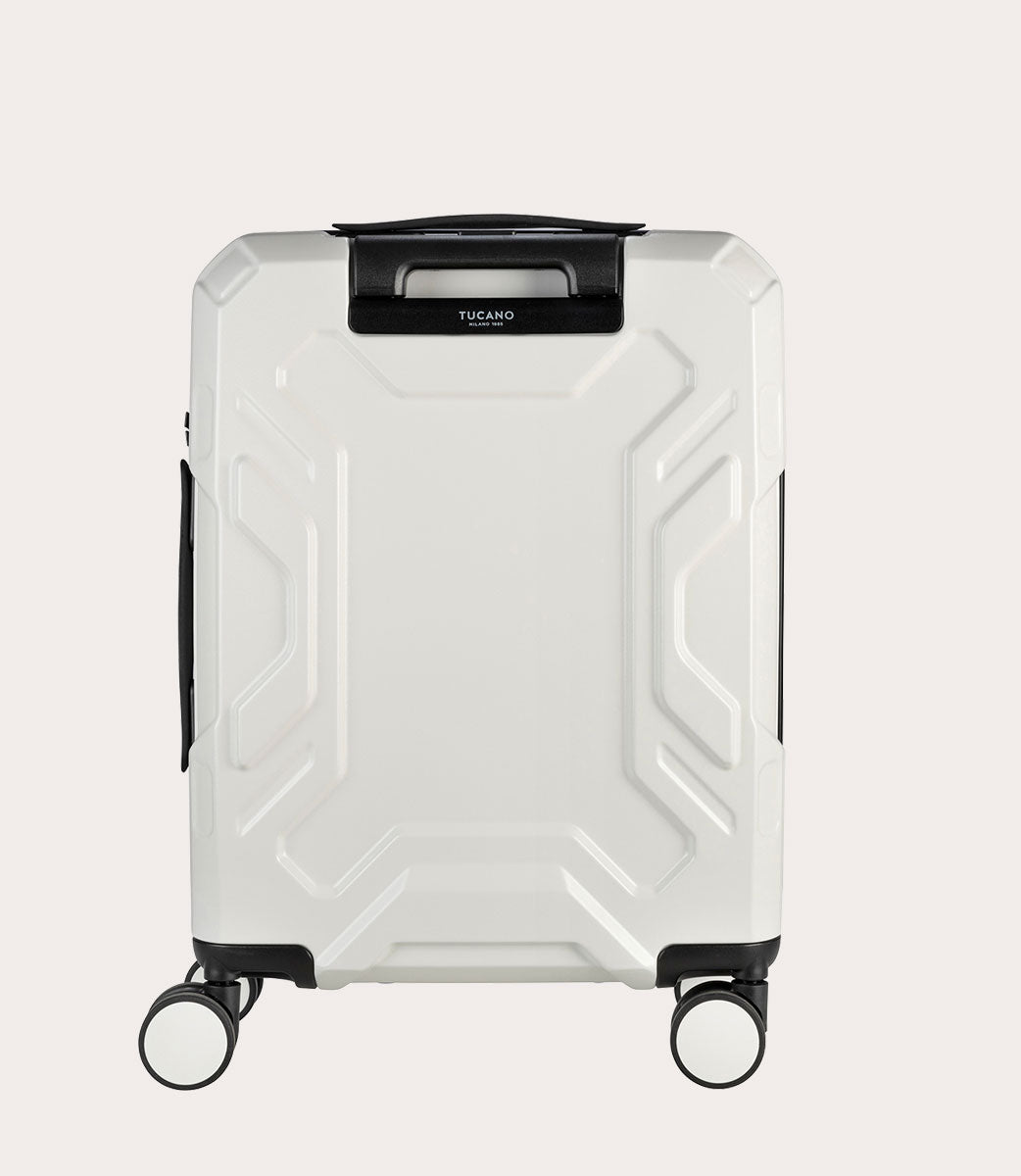 Tucano Iron 40L Kabinenkoffer Trolley Schwarz TSA