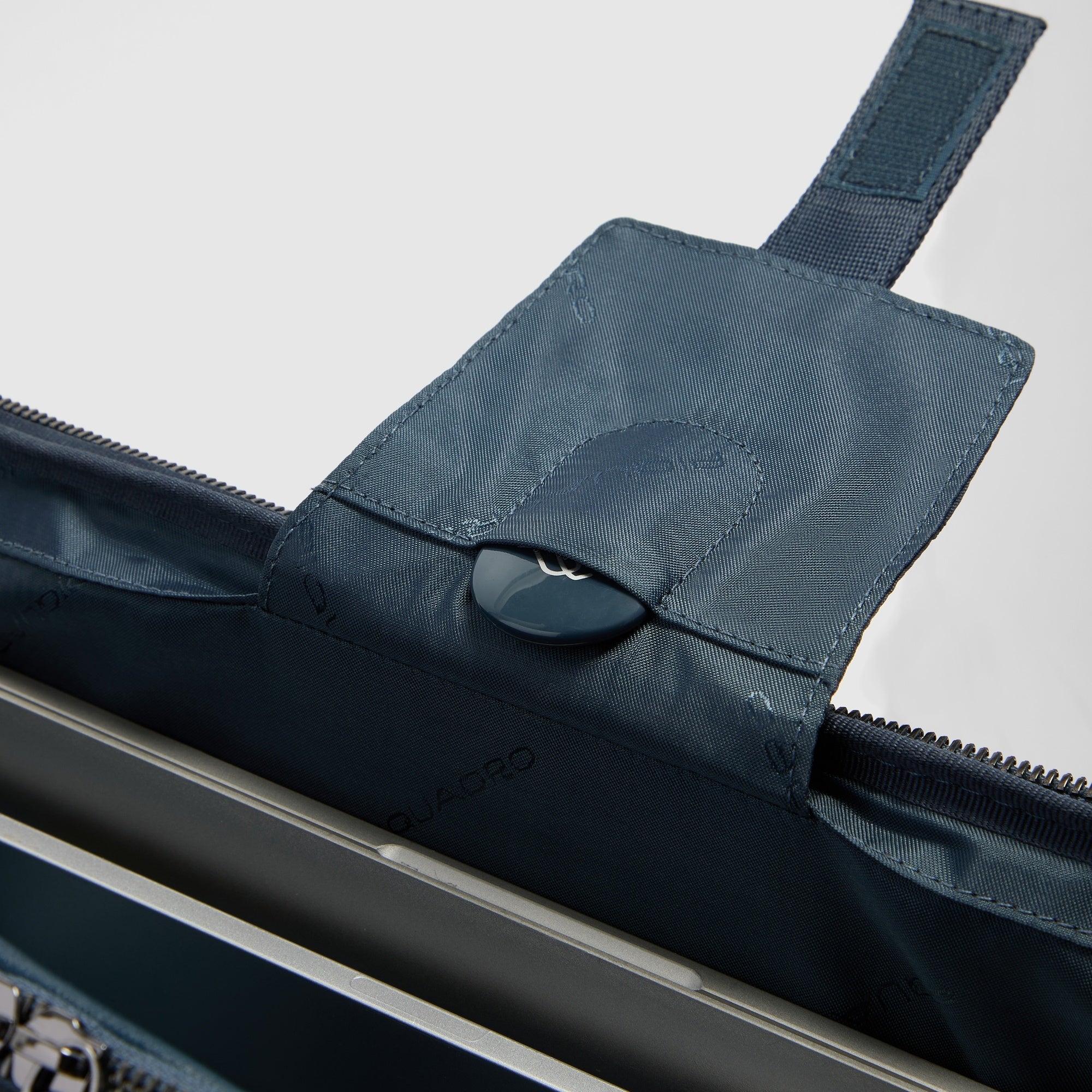 Piquadro Modus Aktentasche 15,6 Zoll Blau Leder