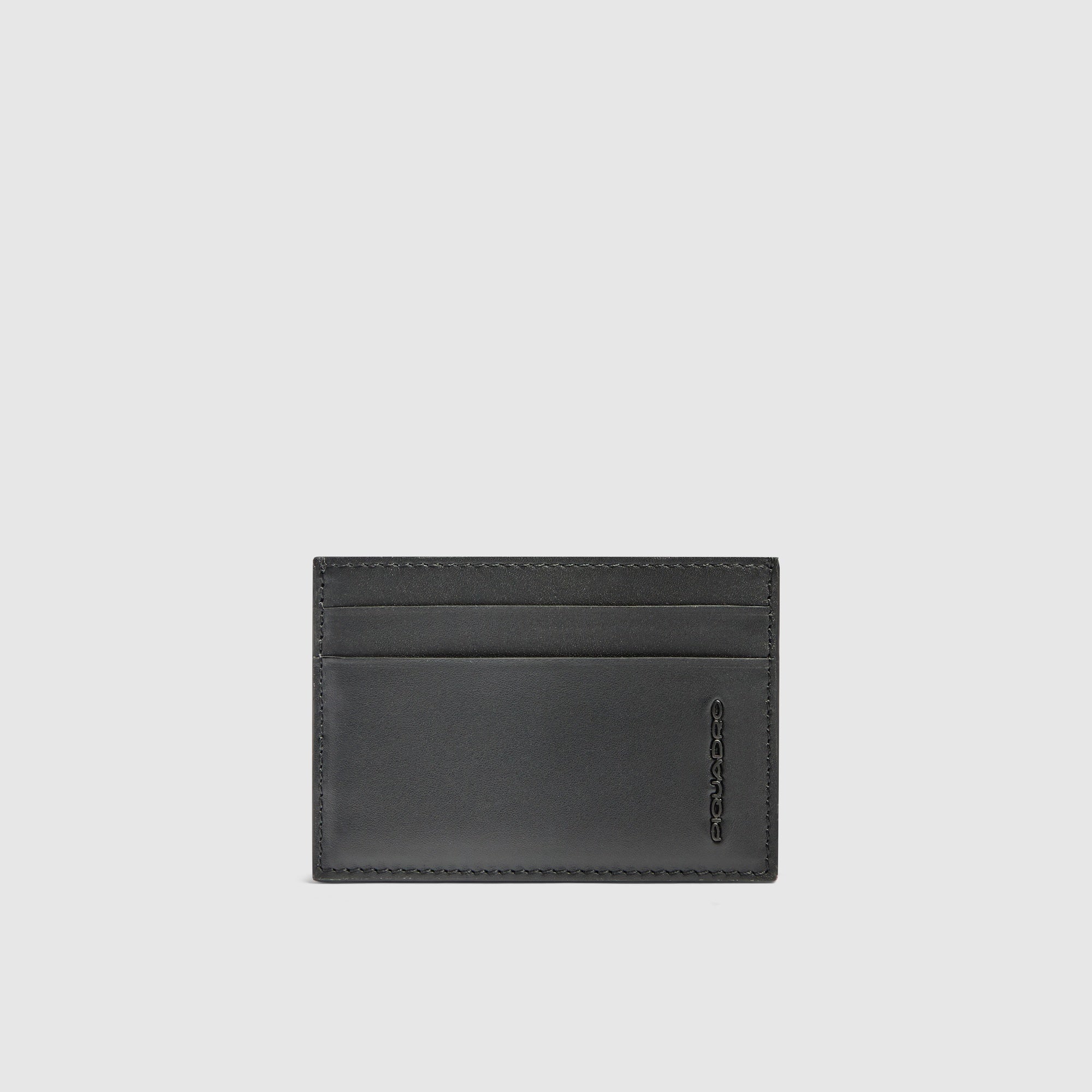 Piquadro BagMotic Kartenetui MagSafe Schwarz Leder Herren