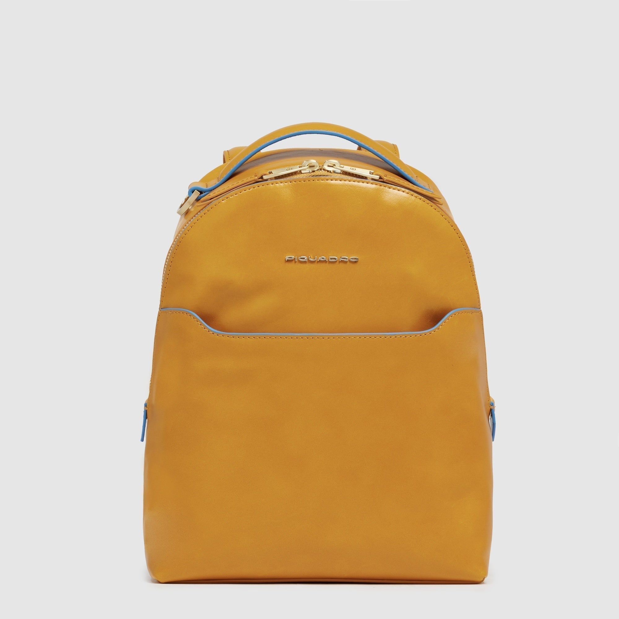 Piquadro Lyra Mini-Rucksack Damen Leder Schwarz iPad mini