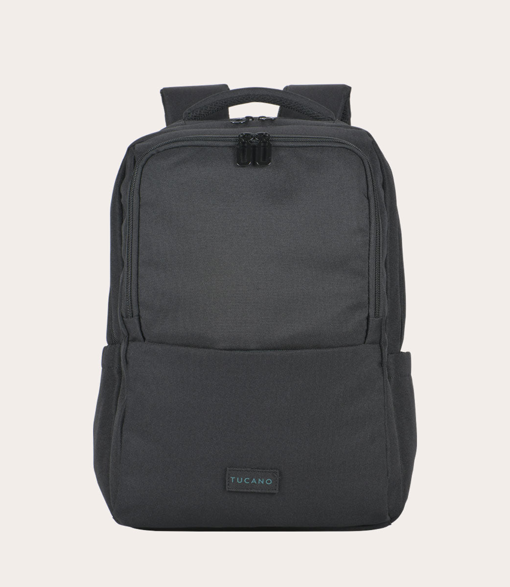 Tucano Sirio Rucksack 15,6 Zoll Laptopfach recycelt schwarz