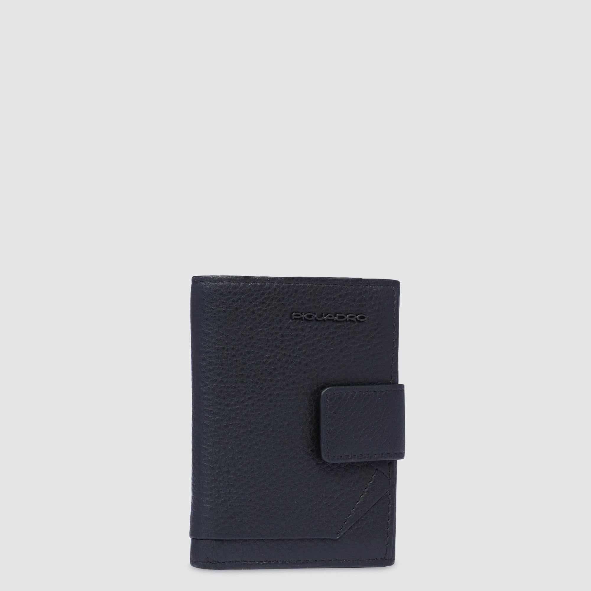 Piquadro Blue Square Geldbörse Herren Münzfach Leder
