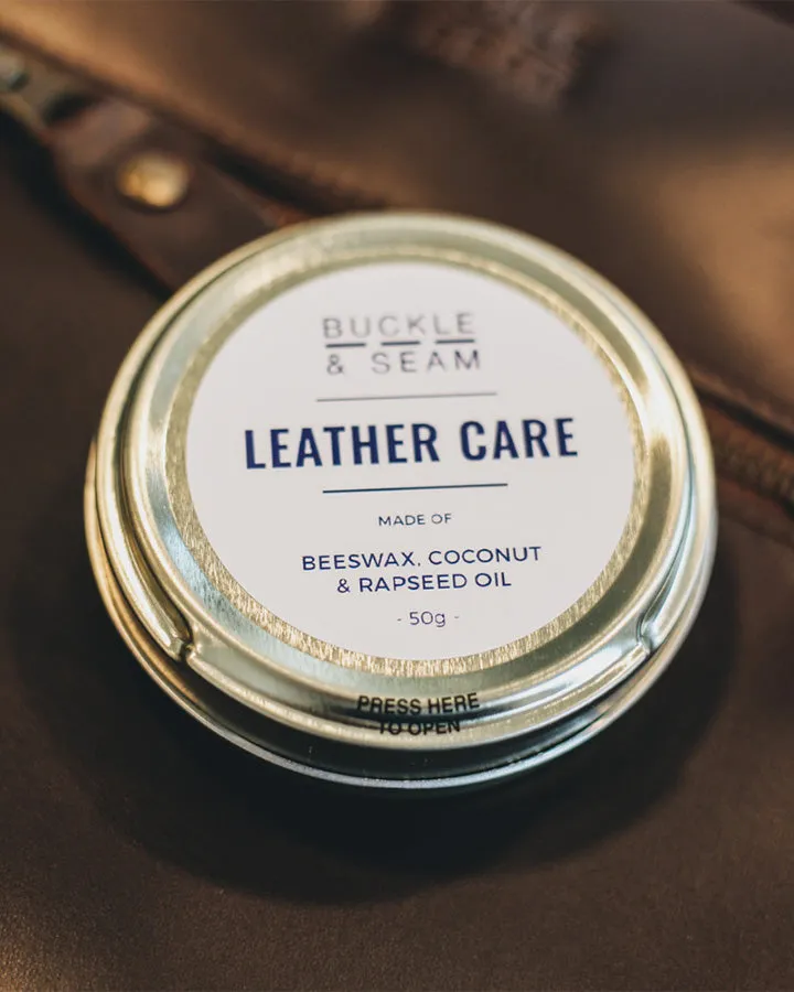 Buckle & Seam Leather Care Lederpflege Wachs 50g farbneutral