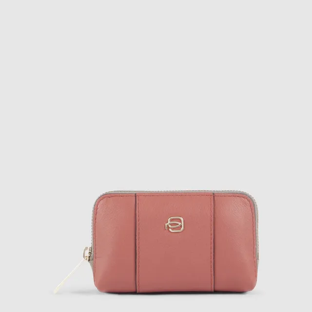Piquadro Materia Schlüsseletui Damen Schwarz Leder Etui