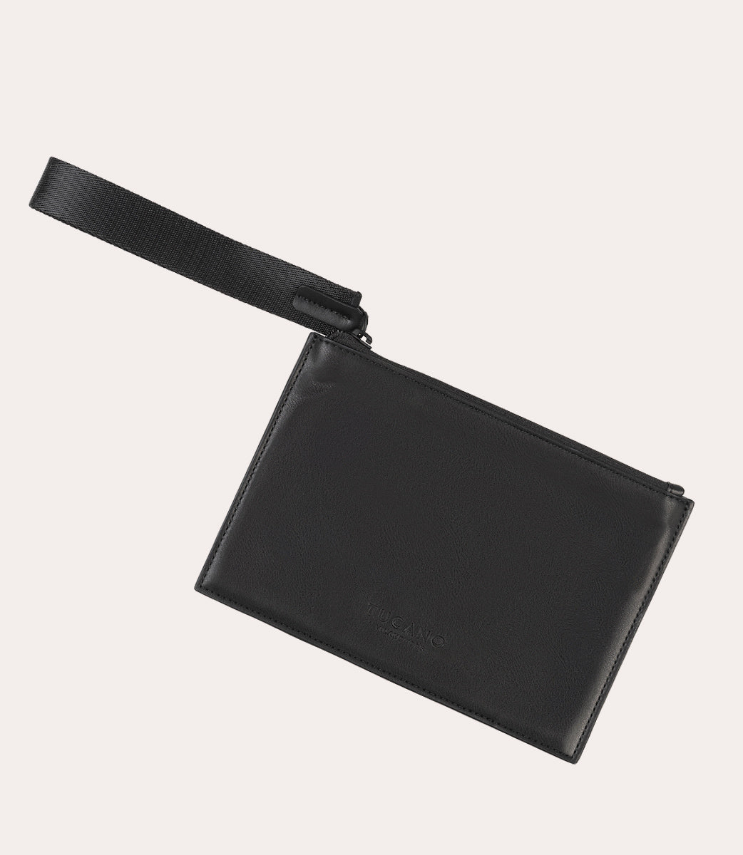Tucano Palma Beauty Case Schwarz Kosmetiktasche recycelt