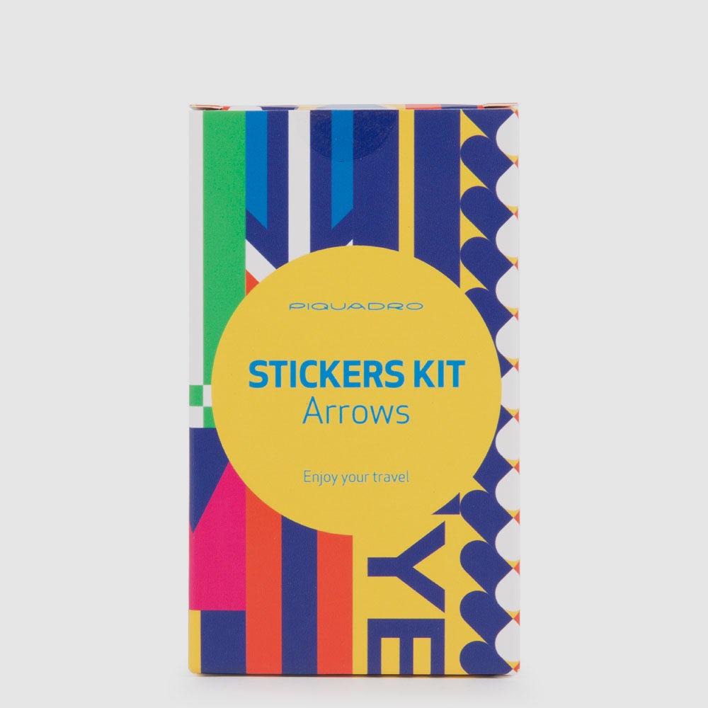 Piquadro PQLM Sticker Set Trolley Deko Alphabet 6 Motive