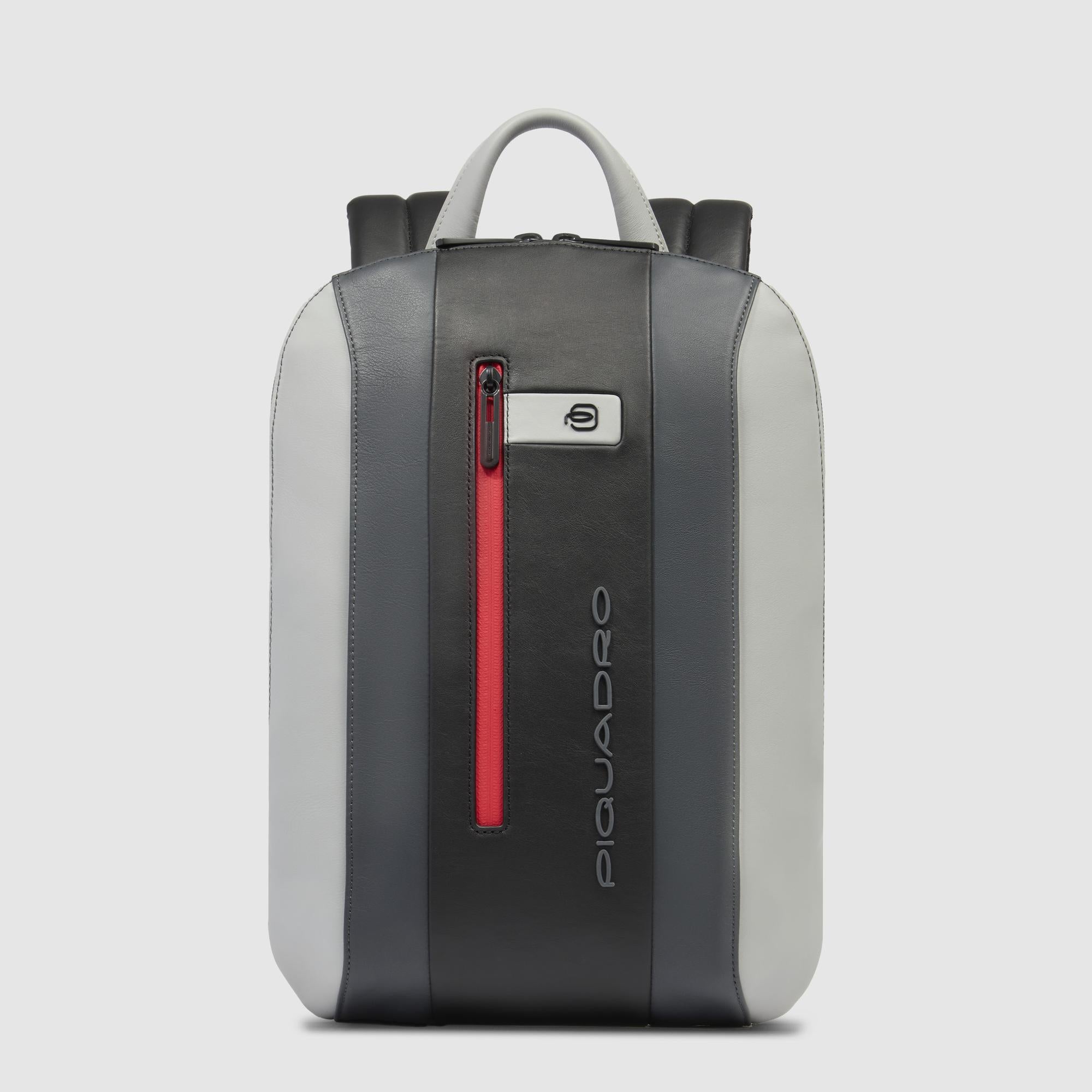 Piquadro Black Square Rucksack 14 Zoll Laptop schwarz