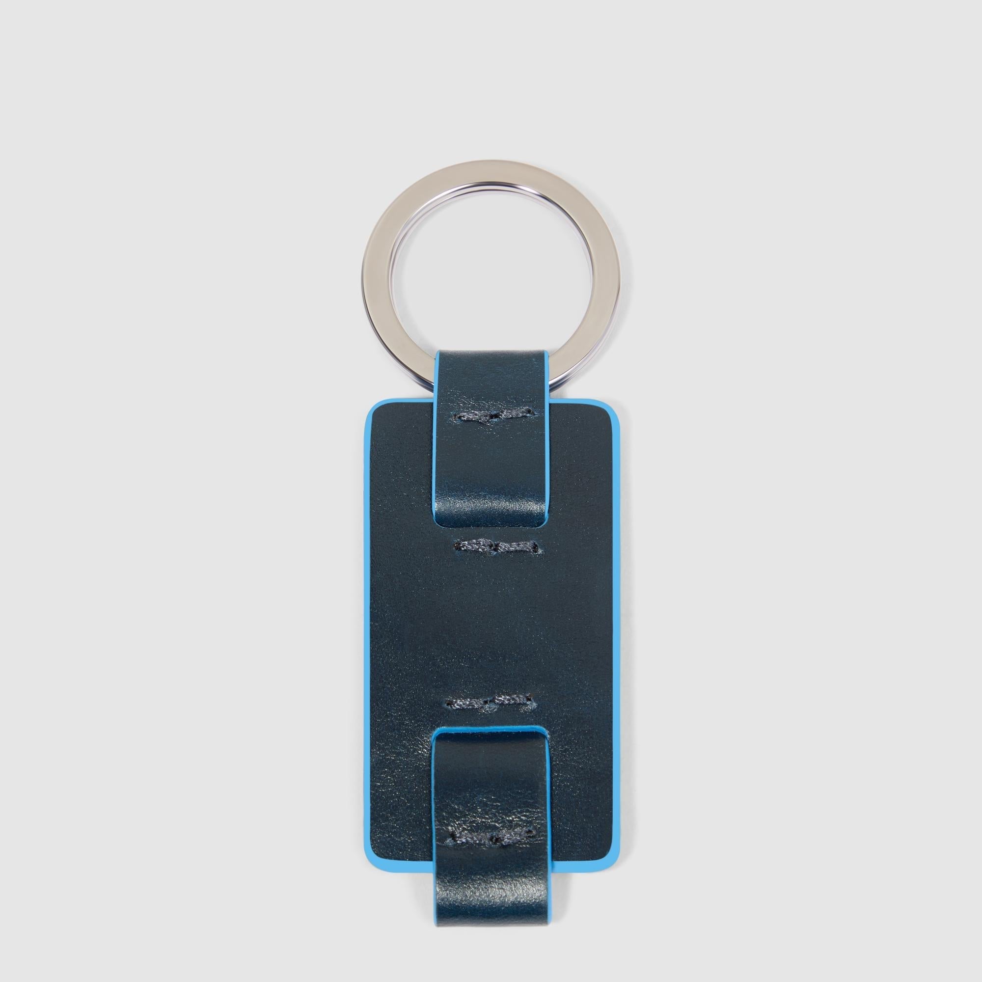 Piquadro Blue Square Schlüsselanhänger Metall Schwarz