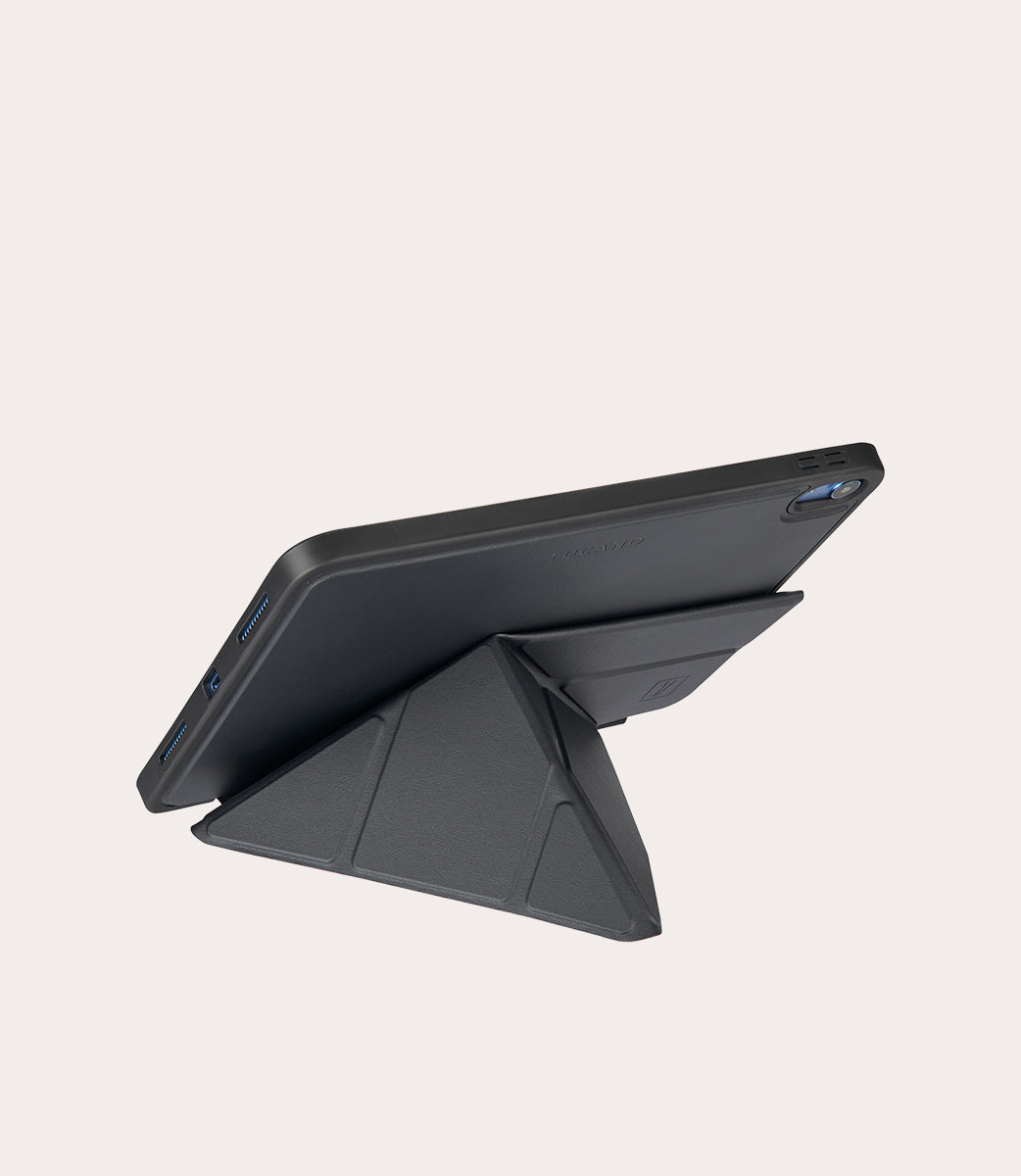 Tucano Bamboo iPad Hülle 10,9 2022 Schwarz Origami