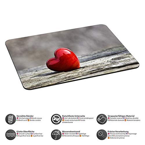PEDEA Love Mauspad 350x280mm Gaming Office Neopren