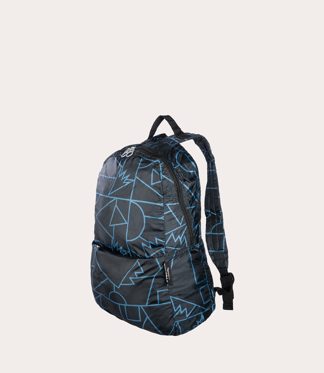 Tucano Compatto Mendini Rucksack Schwarz faltbar
